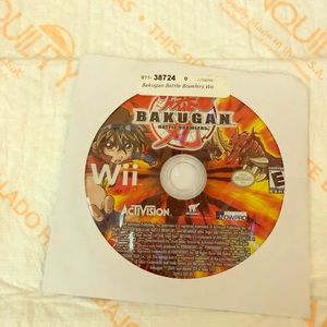 Nintendo Wii game Bakugan Battle Brawler